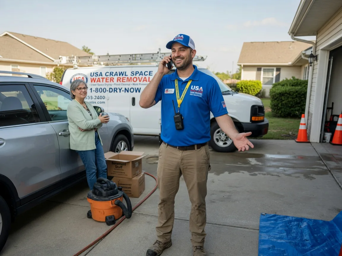 Crawl Space Water Removal New Franklin, MO FAQs